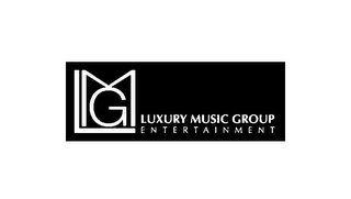LMG LUXURY MUSIC GROUP ENTERTAINMENT logo