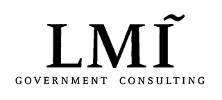 LMI GOVERNMENT CONSULTING logo