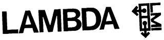LMI LAMBDA logo