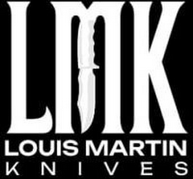 LMK LOUIS MARTIN KNIVES logo