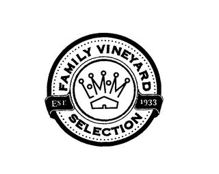 LMM FAMILY VINEYARD SELECTION EST. 1933 logo