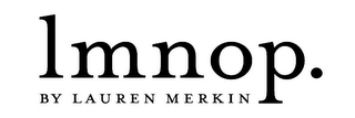 LMNOP. BY LAUREN MERKIN logo