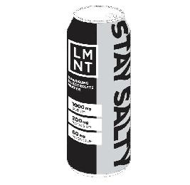LMNT STAY SALTY SPARKLING ELECTROLYTE WATER 000 MG SODIUM 200 MG POTASSIUM 60 MG MAGNESIUM logo