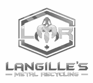 LMR LANGILLE'S METAL RECYCLING logo