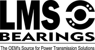 LMS BEARINGS THE OEM'S SOURCE FOR POWERTRANSMISSION SOLUTIONS logo