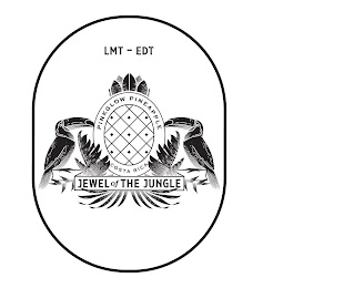 LMT - EDT PINKGLOW PINEAPPLE COSTA RICA JEWEL OF THE JUNGLE logo