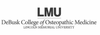 LMU DEBUSK COLLEGE OF OSTEOPATHIC MEDICINE LINCOLN MEMORIAL UNIVERSITY logo