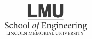 LMU SCHOOL OF ENGINEERING LINCOLN MEMORIAL UNIVERSITY logo