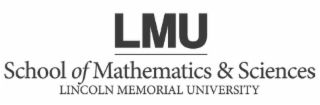LMU SCHOOL OF MATHEMATICS & SCIENCES LINCOLN MEMORIAL UNIVERSITY logo