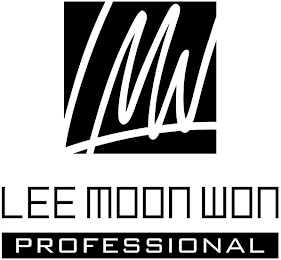 LMW LEE MOON WON PROFESSIONAL logo