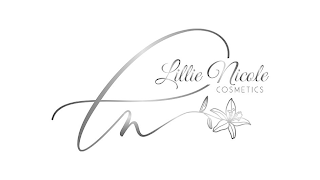 LN LILLIE NICOLE COSMETICS logo