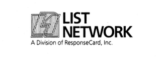 LN LIST NETWORK A DIVISION OF RESPONSECARD, INC. logo
