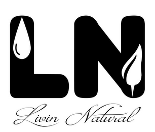 LN LIVIN NATURAL logo
