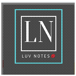 LN LUV NOTES logo