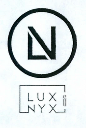 LN  LUX & NYX logo