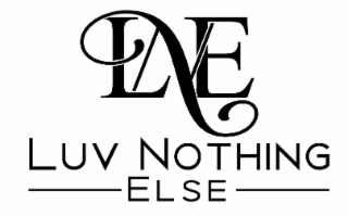 LNE LUV NOTHING ELSE logo