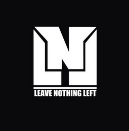 LNL LEAVE NOTHING LEFT logo