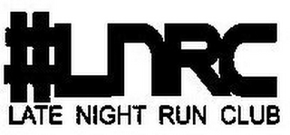 #LNRC LATE NIGHT RUN CLUB logo