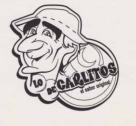 LO DE CARLITOS EL SABOR ORIGINAL logo