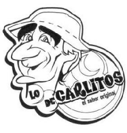 LO DE CARLITOS EL SABOR ORIGINAL logo