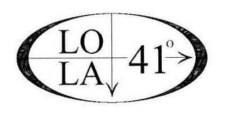 LO LA 41° logo