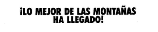 LO MEJOR DE LAS MONTANAS HA LLEGADO! logo