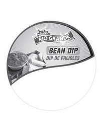 LO NUESTRO RIO GRANDE FOODS BEAN DIP DIP DE FRIJOLES logo