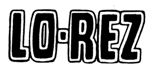LO-REZ logo