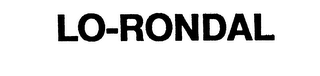 LO-RONDAL logo
