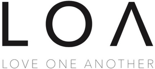 LOA LOVE ONE ANOTHER logo