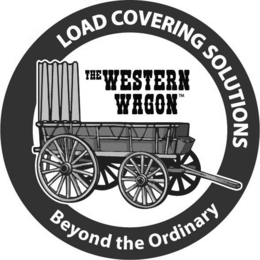 LOAD COVERING SOLUTIONS THE WESTERN WAGON BEYOND THE ORDINARY logo