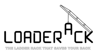 LOADERACK THE LADDER RACK THAT SAVES YOUR BACK logo