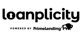LOANPLICITY POWERED BY PRIMELENDING logo