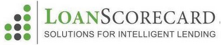 LOANSCORECARD SOLUTIONS FOR INTELLIGENTLENDING logo