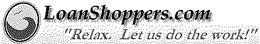 LOANSHOOPERS.COM "RELAX, LET US DO THE WORK!" logo