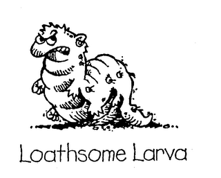LOATHSOME LARVA logo