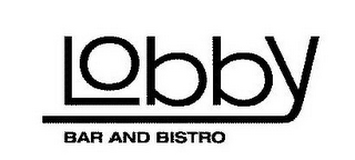 LOBBY BAR AND BISTRO logo
