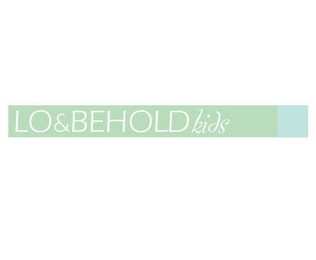 LO&BEHOLD KIDS logo