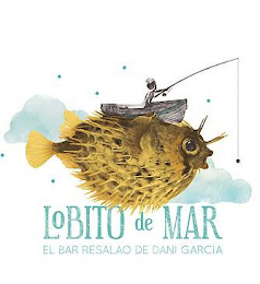 LOBITO DE MAR EL BAR RESALAO DE DANI GARCIA logo