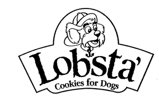 LOBSTA' COOKIES FOR DOGS logo