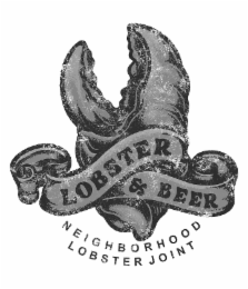 LOBSTER & BEER NEIGHBORHOOD LOBSTER JOINT logo