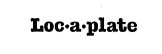 LOC-A-PLATE logo