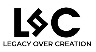 LOC LEGACY OVER CREATION logo