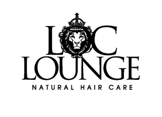 LOC LOUNGE NATURAL HAIR CARE logo