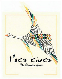 L'OCA CIUCA THE DRUNKEN GOOSE logo