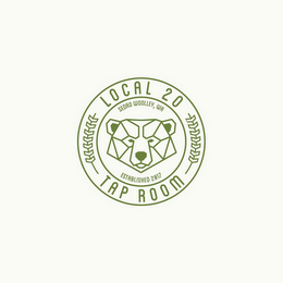 LOCAL 20 TAP ROOM SEDRO WOOLLEY, WA ESTABLISHED 2017 logo