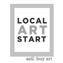 LOCAL ART START SELL. BUY ART logo