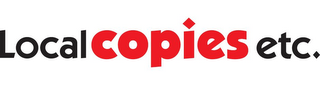 LOCAL COPIES ETC. logo