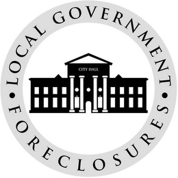 LOCAL GOVERNMENT FORECLOSURES CITY HALL logo