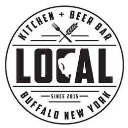 LOCAL KITCHEN + BEER BAR BUFFALO NEW YORK SINCE 2015 logo